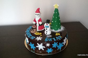 Torcik świateczny #tort #świateczny #weseołych #świąt #torty #okolocznościowe