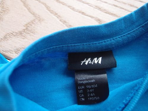 29. bluzka H&M Basic 98/104