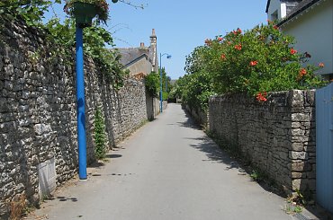 Ulica w miasteczku L'Ile #aux #Moines