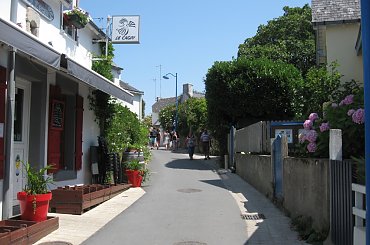 Ulica w miasteczku L'Ile #aux #Moines