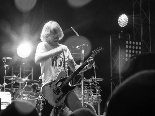 Rick Parfitt - gitarzysta i wokalista zespołu Status Quo