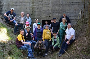 Turystyczny rajd szlakiem schronów Galinde Stellung