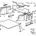 Schemat bagażnik E30 Touring