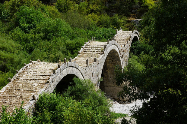 okolice Kipi, mosty tureckie