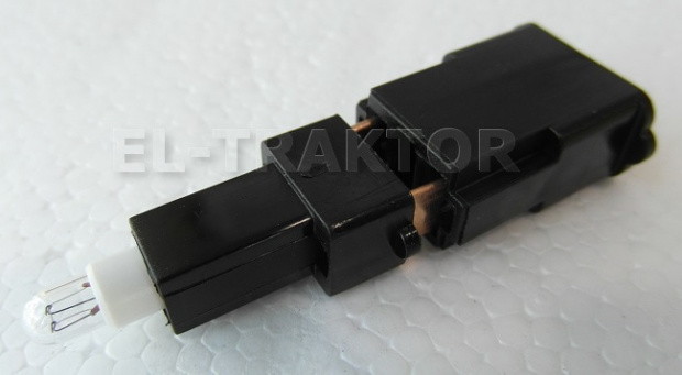 Kostka 2 pin do żarówki kontrolki 613328