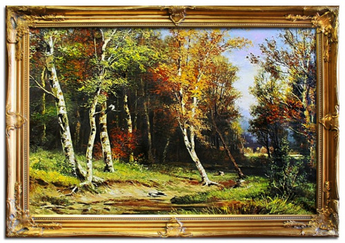 Ivan Ivanowicz Szyszkin-Ölgemälde handgemalt Leinwand+Rahmen Sygniert 105x75cm malowane recznie,cena 199e,wys.5,99e http://www.go-bi.pl/produkty/obraz-03104.html